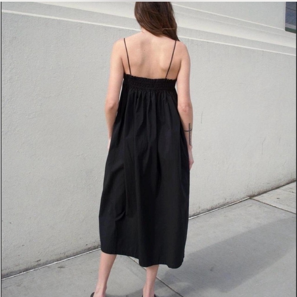 Ali Golden Elastic Black Dress XS - Picture 3 of 9